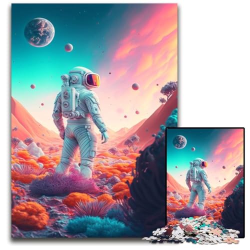 Puzzle 1000 Teile für Erwachsene, Astro World Puzzles für Erwachsene, Denkspiel für Teenager, 26x38cm Puzzle 1000 Teile für Erwachsene, Astro World Puzzles für Erwachsene, Denkspiel für Teenager, 26x38cm von XHAXING