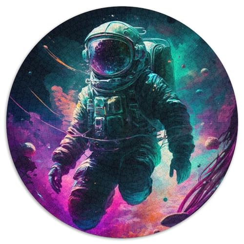 Puzzle 1000 Teile für Erwachsene, Astronauten-Papierpuzzle für Reiseliebhaber und Paare, anspruchsvolles Spielzeug (Größe 67,5 x 67,5 cm) von XHAXING