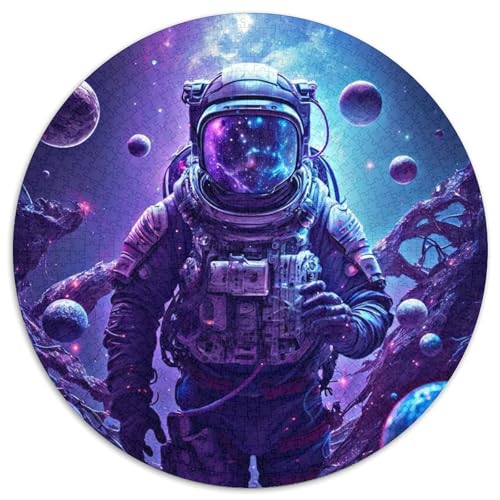 Puzzle 1000 Teile für Erwachsene, Astronauten-Puzzles für Erwachsene, DIY-Heimdekor, Denkspiel für Teenager (Größe 67,5 x 67,5 cm) von XHAXING
