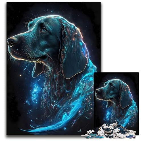 Puzzle 1000 Teile für Erwachsene, Dackel, Unmögliches Puzzle für Erwachsene, Geburtstagsgeschenkidee, Herausforderndes Denkspiel, 50x75cm Puzzle 1000 Teile für Erwachsene, Dackel, Unmögliches Puzzle für Erwachsene, Geburtstagsgeschenkidee, Herausforderndes Denkspiel, 50x75cm von XHAXING