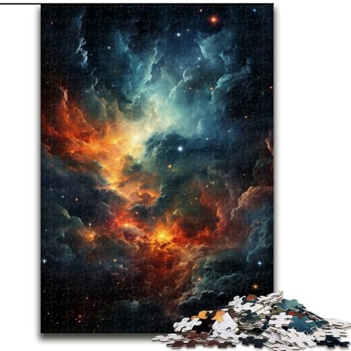 Puzzle 1000 Teile für Erwachsene, Das Universum der Fantasie, Puzzle aus Holz, Perfekt für Halloween, Weihnachten, Geburtstagsgeschenk, 1000 Stück(50x75cm) von XHAXING