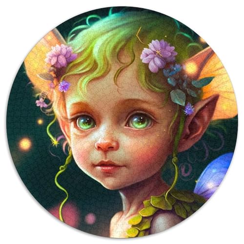 Puzzle 1000 Teile für Erwachsene, Elfen-Papierpuzzle für Reiseliebhaber und Paare, anspruchsvolles Spielzeug (Größe 67,5 x 67,5 cm) von XHAXING