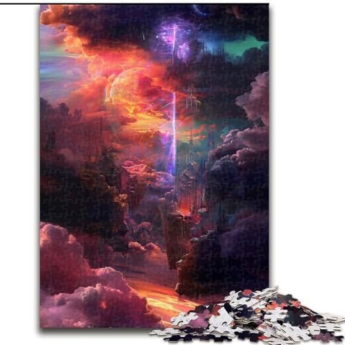 Puzzle 1000 Teile für Erwachsene, Fantasielandschafts-Puzzle aus Pappe, Spaß für die ganze Familie, Basteln, perfekt für Geburtstage, Feiertage, 1000 Teile(26x38cm) von XHAXING
