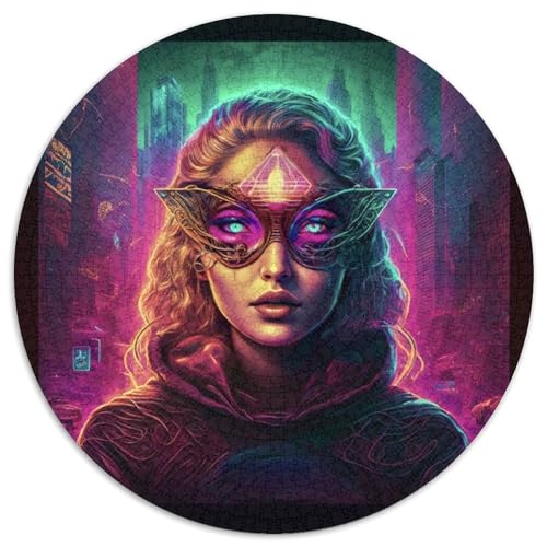 Puzzle 1000 Teile für Erwachsene, Farbpuzzle, schwierige Puzzles für Erwachsene, perfekte Dekoration für Zuhause oder das Büro, (Größe 67,5 x 67,5 cm) von XHAXING