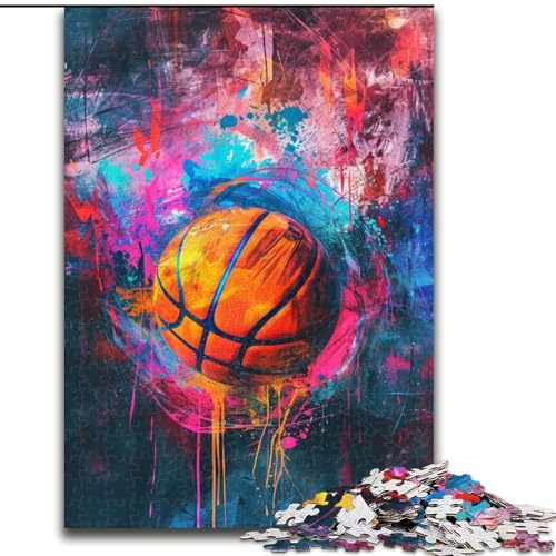 Puzzle 1000 Teile für Erwachsene, Fußball-Sportpuzzle aus Holz, interaktives Familienspiel, Denksportgeschenk, Lernspielzeug, 1000 Teile(50x75cm) von XHAXING