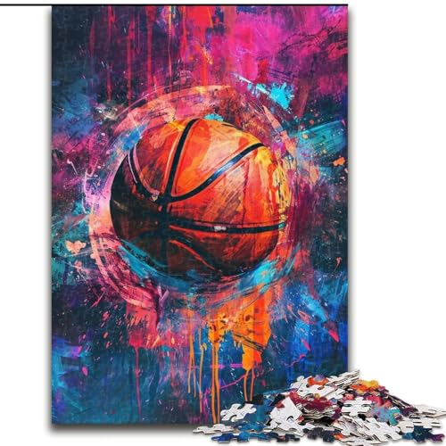 Puzzle 1000 Teile für Erwachsene, Fußball-Sportpuzzle aus Pappe, Weihnachten, Halloween, Ostern, Neujahr, 1000 Teile(26x38cm) von XHAXING