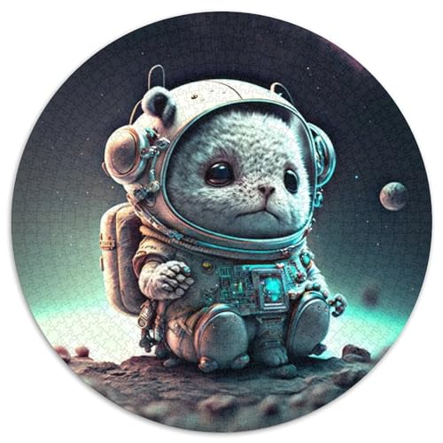 Puzzle 1000 Teile für Erwachsene, Galaxie-Astronauten-Papierpuzzle für Reiseliebhaber und Paare, anspruchsvolles Spielzeug (Größe 67,5 x 67,5 cm) von XHAXING