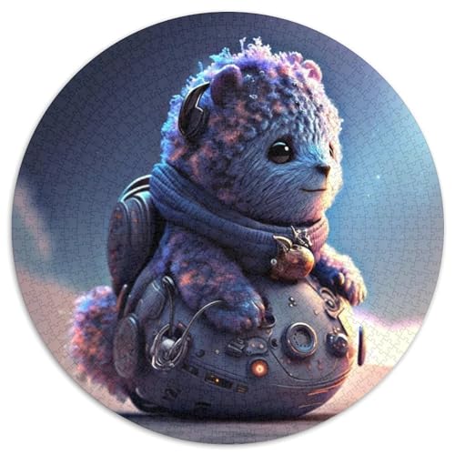 Puzzle 1000 Teile für Erwachsene, Galaxie-Astronauten-Papierpuzzle für Reiseliebhaber und Paare, anspruchsvolles Spielzeug (Größe 67,5 x 67,5 cm) von XHAXING