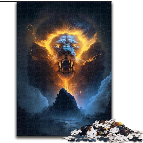 Puzzle 1000 Teile für Erwachsene, Galaxy Art Lotus-Puzzle aus Pappe, interaktives Familienspiel, Denksportgeschenk, Lernspielzeug, 1000 Teile(26x38cm) von XHAXING