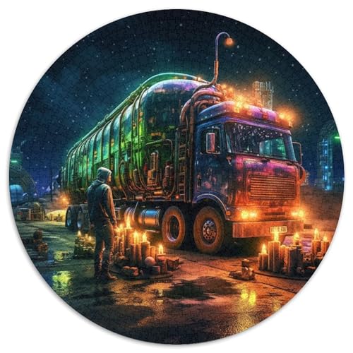Puzzle 1000 Teile für Erwachsene, Galaxy Truck-Papierpuzzle, Denksportaufgabe, Spiel für Erwachsene, interaktive Familienaktivität (67,5 x 67,5 cm) von XHAXING