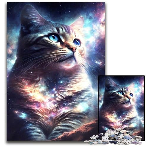 Puzzle 1000 Teile für Erwachsene, Katzenpuzzle für Erwachsene, Denkspiel für Teenager, 26x38cm Puzzle 1000 Teile für Erwachsene, Katzenpuzzle für Erwachsene, Denkspiel für Teenager, 26x38cm von XHAXING