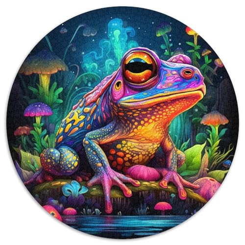 Puzzle 1000 Teile für Erwachsene, Kunst, Laubfrösche, Papierpuzzle, Denksportaufgabe, Spiel für Erwachsene, interaktive Familienaktivität (67,5 x 67,5 cm) von XHAXING