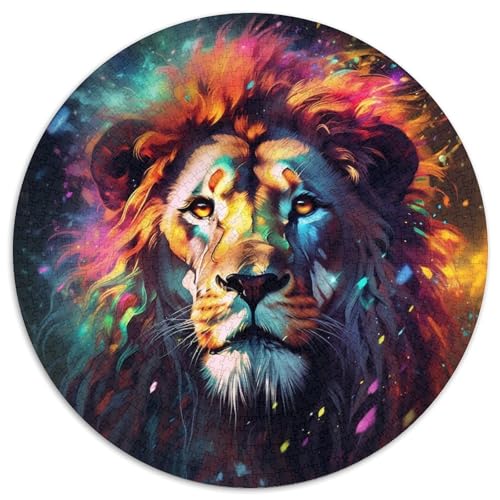 Puzzle 1000 Teile für Erwachsene, Löwen-Papierpuzzle für Reiseliebhaber und Paare, anspruchsvolles Spielzeug (Größe 67,5 x 67,5 cm) von XHAXING