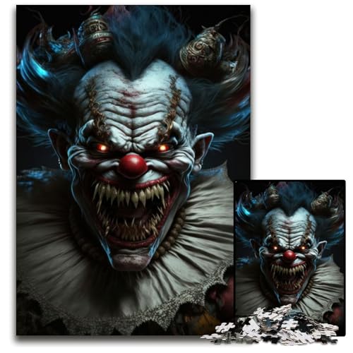 Puzzle 1000 Teile für Erwachsene, Monster-Unmögliches Puzzle für Erwachsene, Geburtstagsgeschenkidee, Herausforderndes Denkspiel, 26x38cm Puzzle 1000 Teile für Erwachsene, Monster-Unmögliches Puzzle für Erwachsene, Geburtstagsgeschenkidee, Herausforderndes Denkspiel, 26x38cm von XHAXING