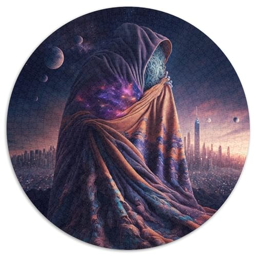 Puzzle 1000 Teile für Erwachsene, Planetenwelt-Papierpuzzle für Reiseliebhaber und Paare, anspruchsvolles Spielzeug (Größe 67,5 x 67,5 cm) von XHAXING