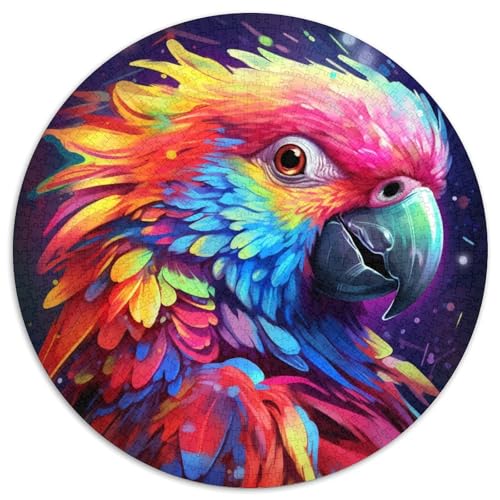 Puzzle 1000 Teile für Erwachsene, Tiere, Vögel, Papageien, Papppuzzle, anspruchsvolles Denkspiel für Teenager, Spaß für den Spieleabend mit der Familie (67,5 x 67,5 cm) von XHAXING