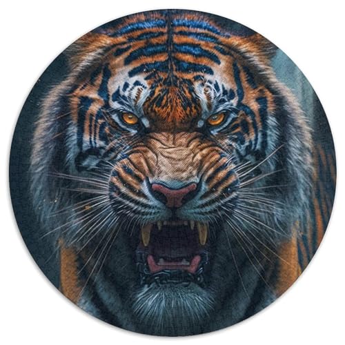 Puzzle 1000 Teile für Erwachsene, Tiger, schwierige Puzzles für Erwachsene, perfekte Dekoration für Zuhause oder das Büro, (Größe 67,5 x 67,5 cm) von XHAXING
