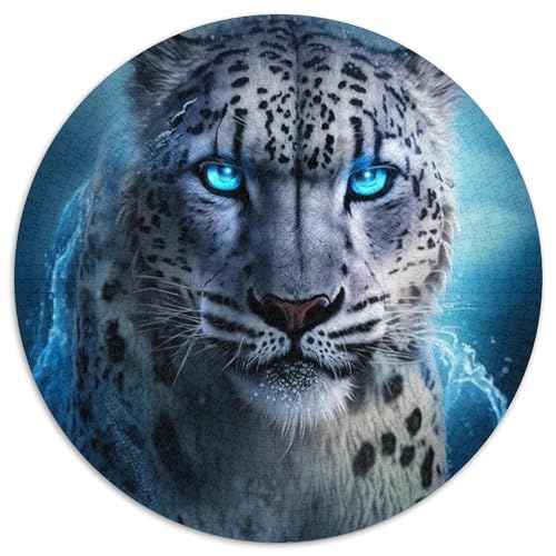 Puzzle 1000 Teile für Erwachsene, Tiger-Papierpuzzle für Reiseliebhaber und Paare, anspruchsvolles Spielzeug (Größe 67,5 x 67,5 cm) von XHAXING