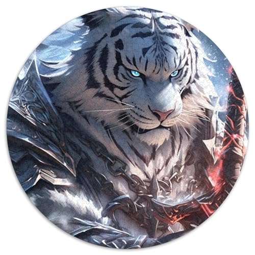 Puzzle 1000 Teile für Erwachsene, Tiger-Papierpuzzle für Reiseliebhaber und Paare, anspruchsvolles Spielzeug (Größe 67,5 x 67,5 cm) von XHAXING