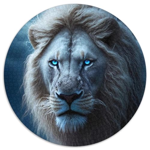 Puzzle 1000 Teile für Erwachsene, Tiger-Puzzles für Erwachsene, pädagogisches Denkspiel, künstlerische Heim- und Bürodekoration, ab 14 Jahren (Größe 67,5 x 67,5 cm) von XHAXING