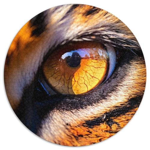 Puzzle 1000 Teile für Erwachsene, Tiger-Puzzles für Erwachsene, pädagogisches Denkspiel, künstlerische Heim- und Bürodekoration, ab 14 Jahren (Größe 67,5 x 67,5 cm) von XHAXING