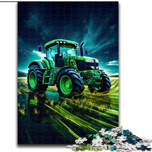 Puzzle 1000 Teile für Erwachsene, Traktor-Anbaugeräte-Puzzle aus Pappe, anspruchsvolles Denkspiel für Teenager und Familien, 1000 Teile(26x38cm) von XHAXING