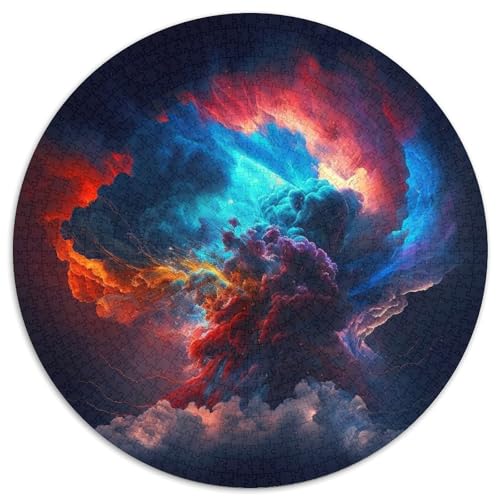 Puzzle 1000 Teile für Erwachsene, Vulkanexplosion, schwierige Puzzles für Erwachsene, anspruchsvolles Denkspiel – entspannendes Spielzeug für Teenager (Größe 67,5 x 67,5 cm) von XHAXING