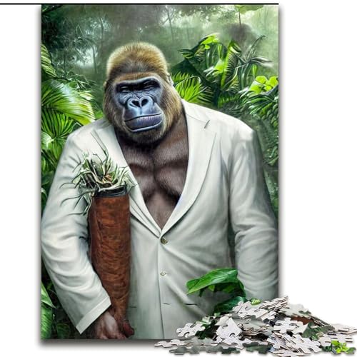 Puzzle 1000 Teile für Erwachsene, Zigarillo-Puzzle aus Pappe, DIY-Dekoration, anspruchsvolle, 1000 Teile(26x38cm) von XHAXING