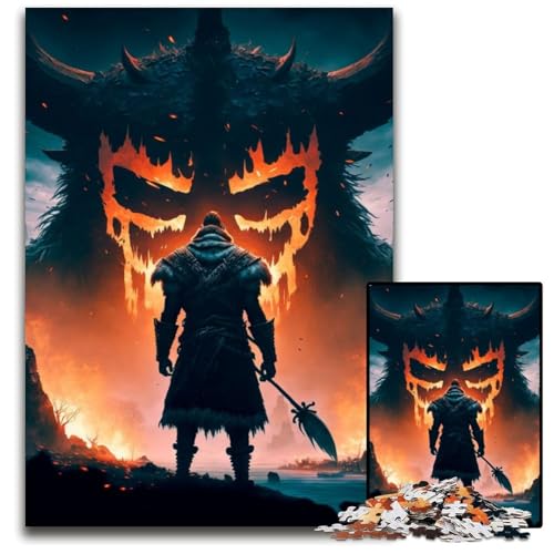 Puzzle 1000 Teile für Erwachsene, riesige Monster-Puzzles für Erwachsene, perfekt für Familienspaß, Partyspiele, Geburtstagsparty-Geschenke, 50x75cm Puzzle 1000 Teile für Erwachsene, riesige Monster-Puzzles für Erwachsene, perfekt für Familienspaß, Partyspiele, Geburtstagsparty-Geschenke, 50x75cm von XHAXING