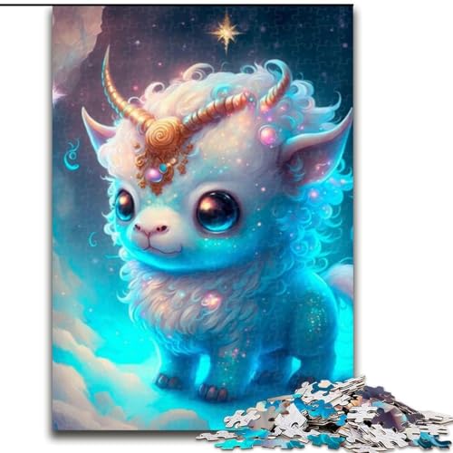 Puzzle 1000 Teile für Erwachsene, süßes Drachenbaby-Puzzle aus Pappe, anspruchsvolles DIY-Denkspiel, perfektes Familienspiel oder dekoratives Geschenk, 1000 Teile(26x38cm) von XHAXING