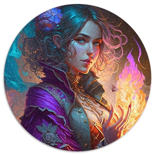 Puzzle 1000 Teile für Erwachsene, wunderschöne Zauberer-Papierpuzzles für Reiseliebhaber und Paare, anspruchsvolles Spielzeug (Größe 67,5 x 67,5 cm) von XHAXING