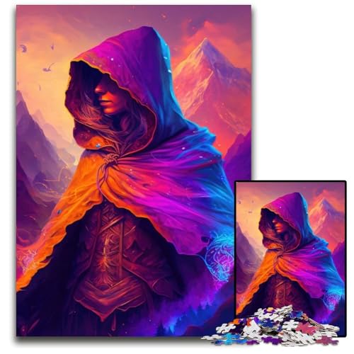 Puzzle 1000 Teile für Erwachsene „Magical Wanderer“ Puzzles für Erwachsene, Denkspiel für Teenager, 26x38cm Puzzle 1000 Teile für Erwachsene „Magical Wanderer“ Puzzles für Erwachsene, Denkspiel für Teenager, 26x38cm von XHAXING