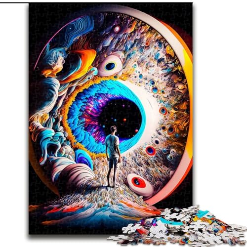 Puzzle 1000 Teile für Erwachsene Into The New World aus Holz, Weihnachten, Halloween, Ostern, Neujahr, 1000 Teile(50x75cm) von XHAXING