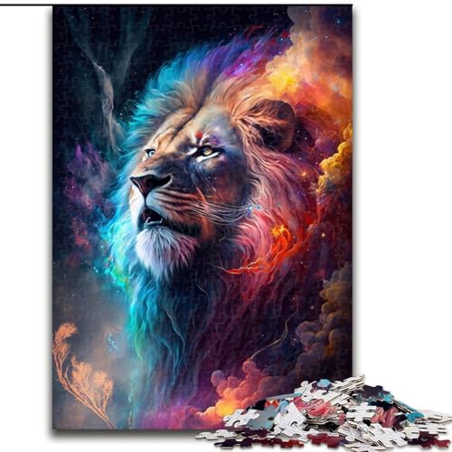 Puzzle 1000 Teile für Erwachsene Löwen-Puzzle aus Holz, schwieriges Denkspiel für Jugendliche 1000 Stück(50x75cm) von XHAXING