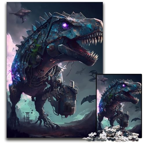 Puzzle 1000 Teile für Erwachsene Mechanische Drachenpuzzles für Erwachsene Kompliziertes Design für Teenager, DIY-Dekor und gehirnfördernder Spaß 26X38CM/10.23x14.96inch Puzzle 1000 Teile für Erwachsene Mechanische Drachenpuzzles für Erwachsene Kompliziertes Design für Teenager, DIY-Dekor und gehirnfördernder Spaß 26X38CM/10.23x14.96inch von XHAXING