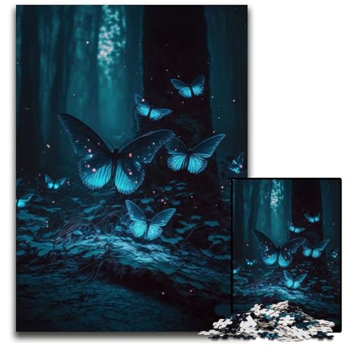Puzzle 1000 Teile für Erwachsene Schmetterling Unmögliches Puzzle für Erwachsene Geburtstagsgeschenkidee, Herausforderndes Denkspiel 26X38CM/1023x1496inch Puzzle 1000 Teile für Erwachsene Schmetterling Unmögliches Puzzle für Erwachsene Geburtstagsgeschenkidee, Herausforderndes Denkspiel 26X38CM/1023x1496inch von XHAXING