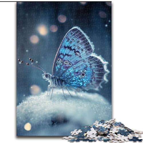 Puzzle 1000 Teile für Erwachsene Schmetterlingspuzzle Aus Pappe, DIY-Dekoration, Gehirnherausfordernde, 1000 Teile(26x38cm) von XHAXING