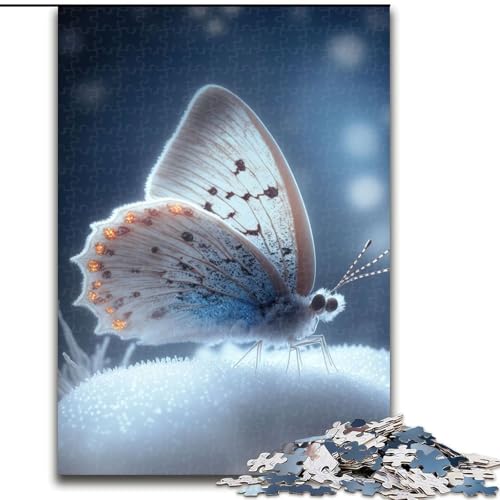 Puzzle 1000 Teile für Erwachsene Schmetterlingspuzzle aus Pappe, anspruchsvolles Denkspiel für Teenager, perfekt als Heimdekoration oder Geschenk 1000pcs(26x38cm) von XHAXING