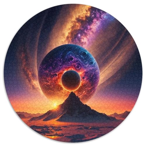 Puzzle für Erwachsene, 1000 Teile, Alien Planet, Papierpuzzle, Denksportaufgabe, Spiel für Erwachsene, interaktive Familienaktivität (Größe 67,5 x 67,5 cm) von XHAXING