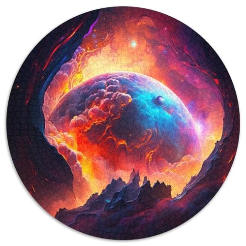 Puzzle für Erwachsene, 1000 Teile, Alien Planet, Puzzle für Erwachsene, Geburtstagsgeschenkidee, anspruchsvolles Denkspiel (Größe 67,5 x 67,5 cm) von XHAXING