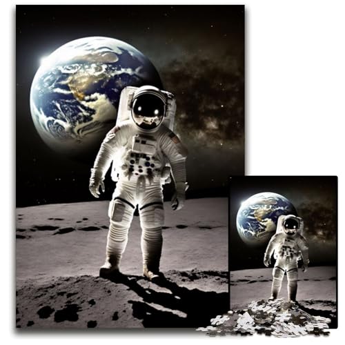Puzzle für Erwachsene, 1000 Teile, Apollo-Erde-Porträt, Holzpuzzle für Erwachsene, Denkspiel für Teenager und Familieninteraktion, 50x75cm Puzzle für Erwachsene, 1000 Teile, Apollo-Erde-Porträt, Holzpuzzle für Erwachsene, Denkspiel für Teenager und Familieninteraktion, 50x75cm von XHAXING