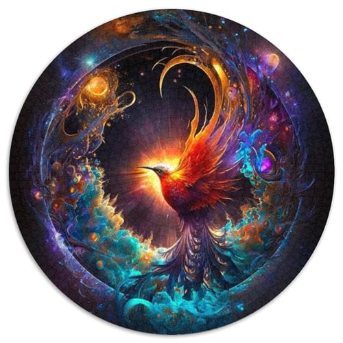Puzzle für Erwachsene, 1000 Teile, Cosmic Phoenix, Papierpuzzle, Denksportaufgabe, Spiel für Erwachsene, interaktive Familienaktivität (Größe 67,5 x 67,5 cm) von XHAXING