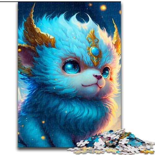Puzzle für Erwachsene, 1000 Teile, Drachenbaby-Puzzle aus Pappe, lehrreiches und unterhaltsames Indoor-Spiel für die Heimdekoration, 1000 Teile(26x38cm) von XHAXING