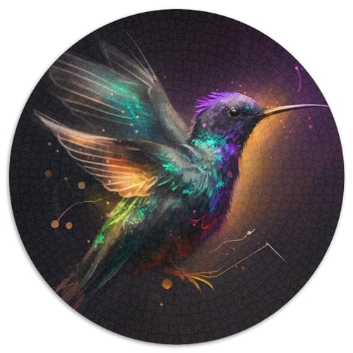 Puzzle für Erwachsene, 1000 Teile, Fantasie-Kolibri-Papierpuzzle, anspruchsvolles Denkspiel für Teenager, perfekt als Heimdekoration oder Geschenk (Größe 67,5 x 67,5 cm) von XHAXING