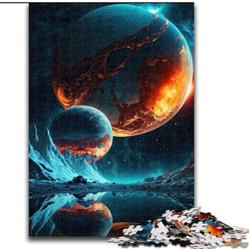 Puzzle für Erwachsene, 1000 Teile, Farben des Weltraumplaneten, Puzzle aus Pappe, anspruchsvolles Denkspiel für Teenager, unterhaltsames interaktives Spiel für die ganze Familie, 1000 Teile(26x38cm) Puzzle für Erwachsene, 1000 Teile, Farben des Weltraumplaneten, Puzzle aus Pappe, anspruchsvolles Denkspiel für Teenager, unterhaltsames interaktives Spiel für die ganze Familie, 1000 Teile(26x38cm) von XHAXING