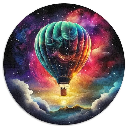 Puzzle für Erwachsene, 1000 Teile, Galaxie-Heißluftballon, Papierpuzzle, anspruchsvolles Denkspiel, Familienaktivität, Heimdekoration, (Größe 67,5 x 67,5 cm) von XHAXING