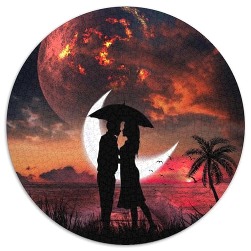 Puzzle für Erwachsene, 1000 Teile, Galaxie-Paar, Papierpuzzle, anspruchsvolles Denkspiel für Teenager, perfekt als Heimdekoration oder Geschenk (Größe 67,5 x 67,5 cm) von XHAXING
