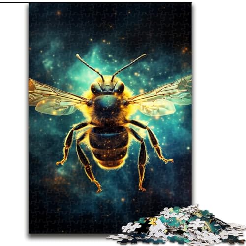 Puzzle für Erwachsene, 1000 Teile, Galaxy Bees-Puzzle aus Pappe, anspruchsvolles Denkspiel für Teenager, unterhaltsames interaktives Spiel für die ganze Familie, 1000 Teile(26x38cm) von XHAXING