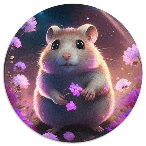 Puzzle für Erwachsene, 1000 Teile, Hamster, 1000 Teile, Puzzle mit interaktivem Familienspiel, Kinder ab 14 Jahren (67,5 x 67,5 cm) von XHAXING