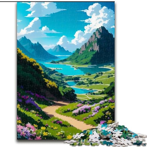 Puzzle für Erwachsene, 1000 Teile, Holzpuzzle im japanischen Stil, für Teenager und Jugendliche, ideales Geburtstags, 1000 Teile(50x75cm) von XHAXING